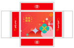 万事胜意水果包装展开图