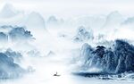 高档 现代中式山水 TIf分层