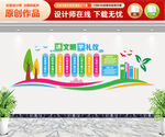 校园文明礼仪文化墙