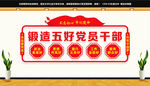 五好党员文化墙