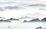 简约 最新背景山水 tif分层