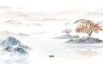 爆款 高清背景山水 tiF分层