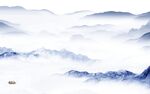 大气 高清背景山水 tiF分层