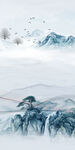 高端 大气新玄关画 tiF分层