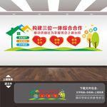 供销合作社便民服务中心文化墙