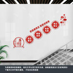 廉政楼梯文化墙