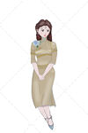 优雅旗袍美女