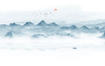抽象山水画