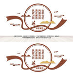 廉政标语文化墙
