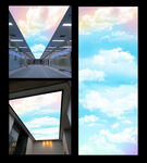 天空吊顶