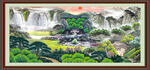 山水风景图 