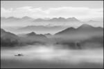 水墨山