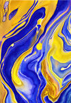 紫金抽象流体背景