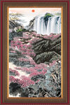 山水中堂画