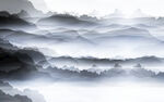 山水情背景墙