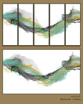 新中式水墨线条画