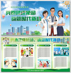 2023年中国医师节展板