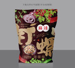香辣钉螺包装
