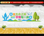 节约用水文化墙