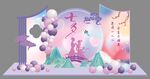七夕美陈布置