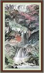 中国画山水 