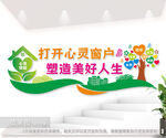 心理驿站文化墙宣传展板图片