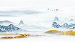 抽象山水画
