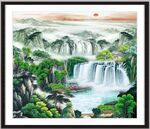 国画山水 