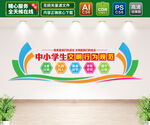学生文明行为规范文化墙