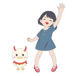 卡通动漫女孩