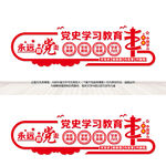 支部学史文化墙