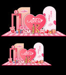 七夕情人节美陈布置