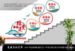 党建文化楼梯