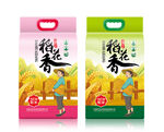 大米包装平面印刷图