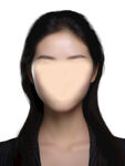 女士证件照换脸模板