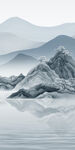 淡雅 简约新玄关画 Tif分层