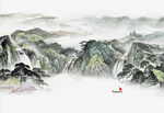 水墨山水