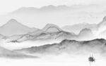 大气 灰色新山水画 TiF分层