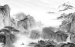 别墅 中式最新山水 TiF分层