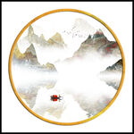 高档 清晰高清山水 TiF分层
