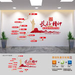 长征精神党建文化墙