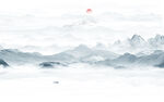 新中式山水画