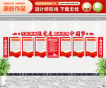 党建党员权利义务文化墙