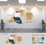 学校图书馆阅览室文化墙