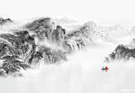 水墨山水