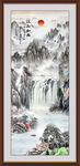 玄关山水画
