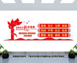 社会主义核心价值观文化墙