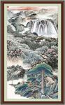 山水国画 