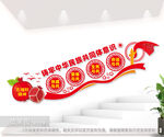 铸牢中华民族共同体意识楼梯间墙