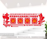 纪检监察机关文化墙图片